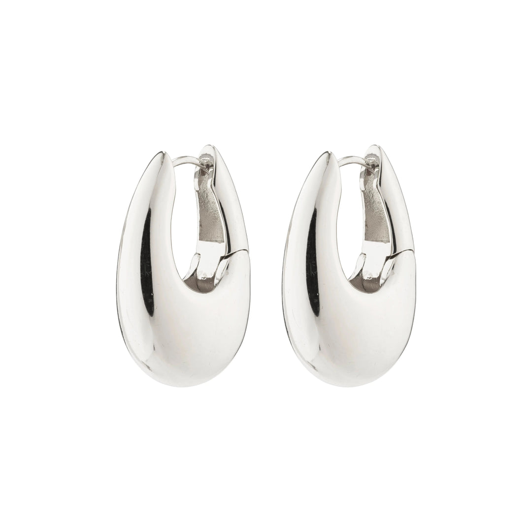 AUTUMN HOOPS Jewelry PILGRIM SILVER PLATED 