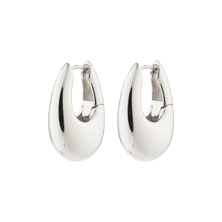 AUTUMN HOOPS Jewelry PILGRIM SILVER PLATED 