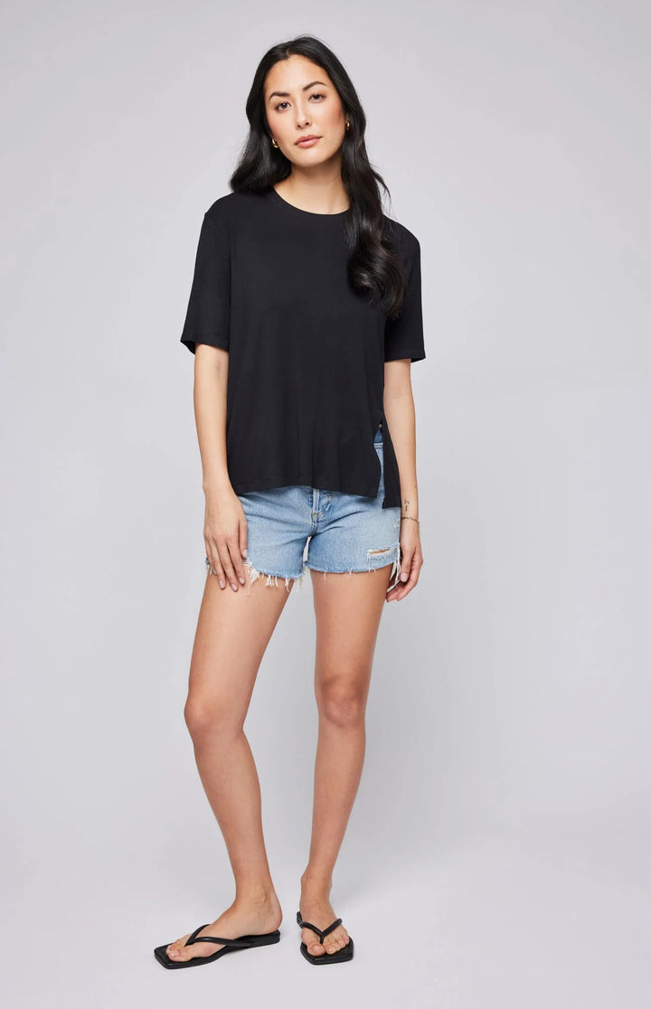 AUTUMN T-SHIRT T-Shirt GENTLE FAWN XS BLACK 