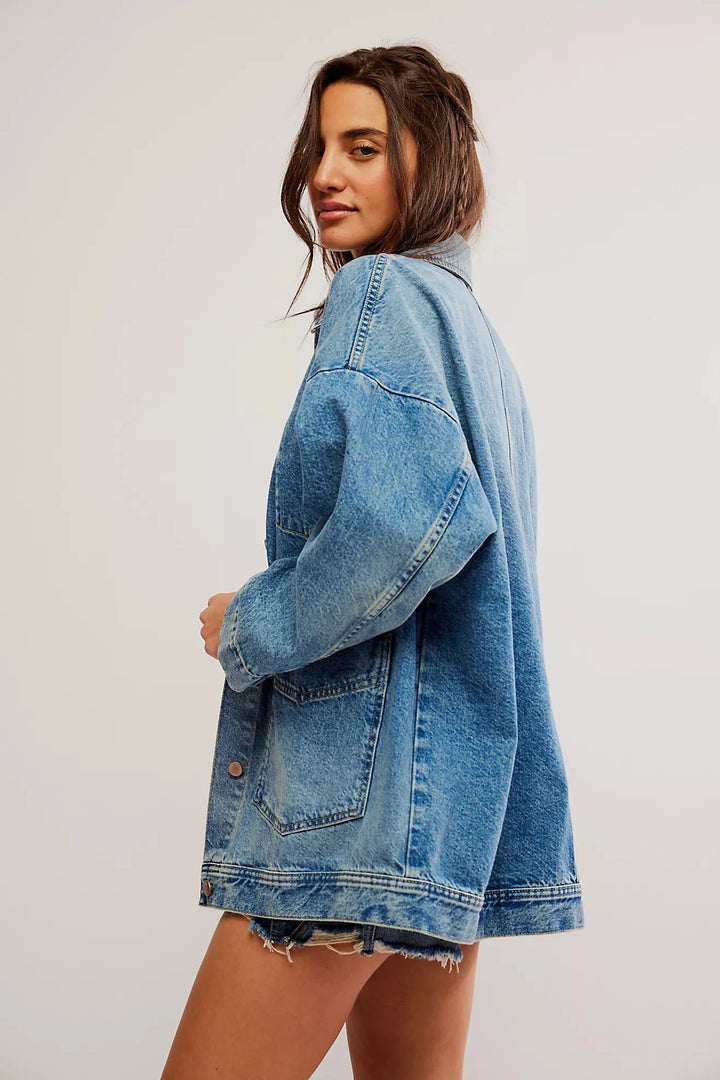 AVERY DENIM JACKET JACKET Free People 