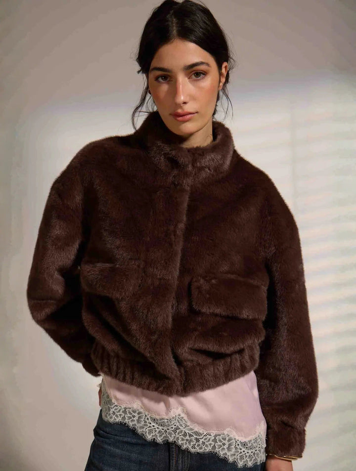 BADET JACKET COAT DELUC XS CHOCOLATE 