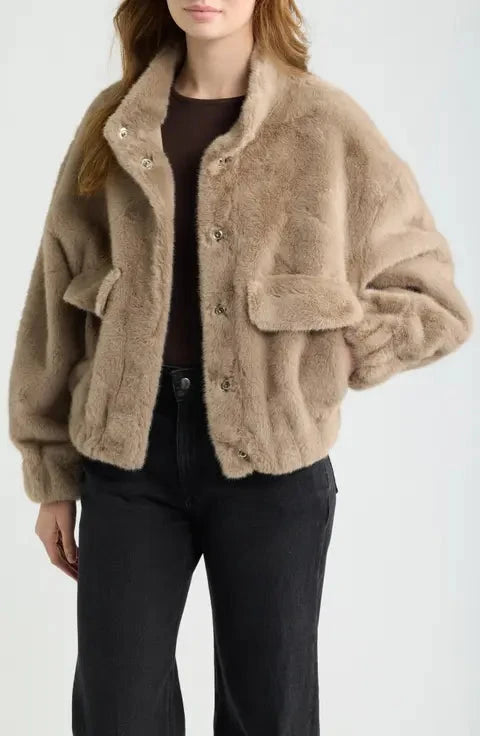BADET JACKET COAT DELUC XS MINK 