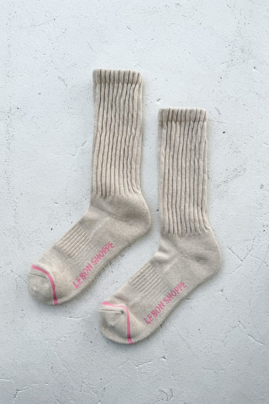 BALLET SOCKS - OATMEAL Socks LE BON SHOPPE 