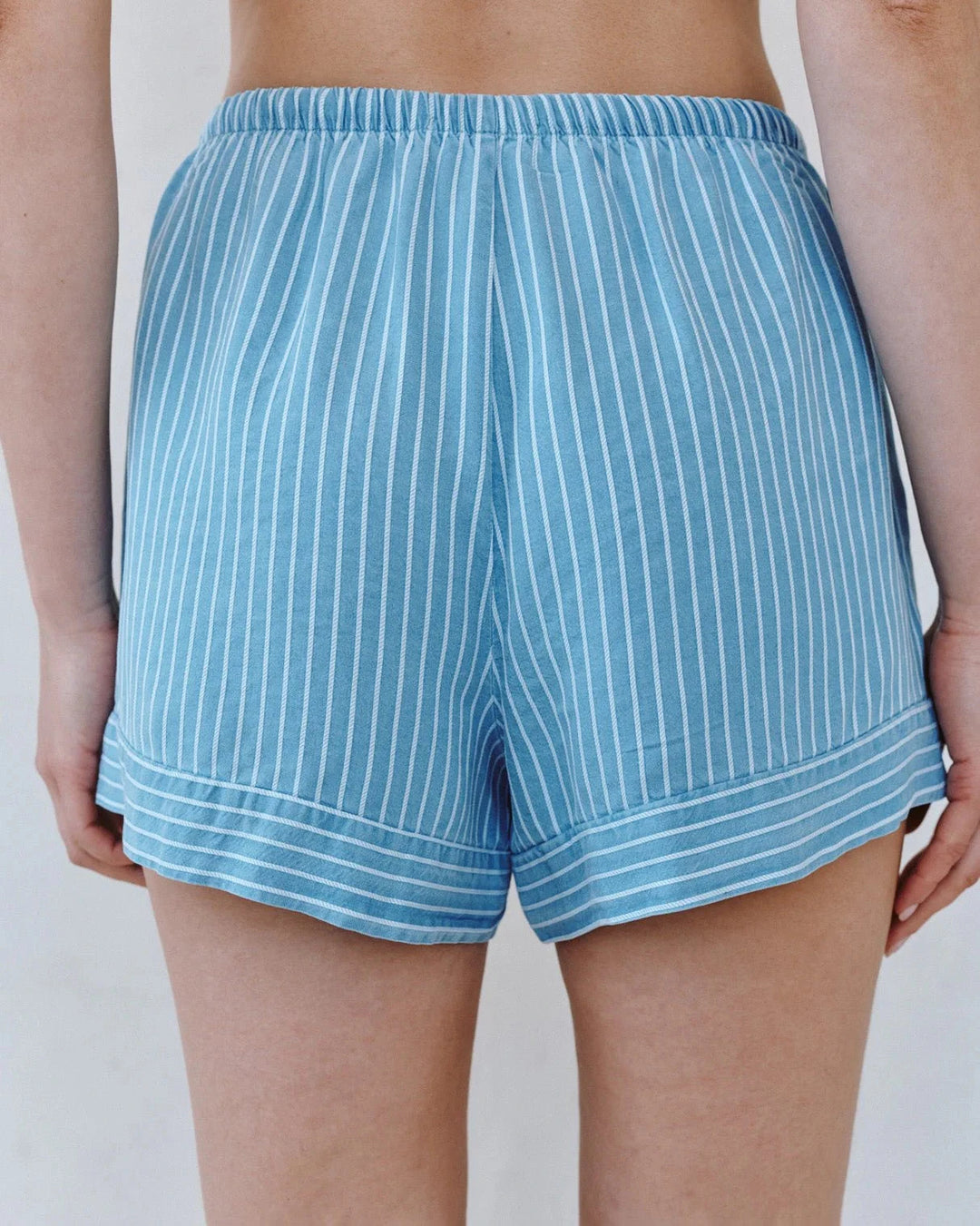 BANDED STRIPE SHORT SHORTS BELLA DAHL 