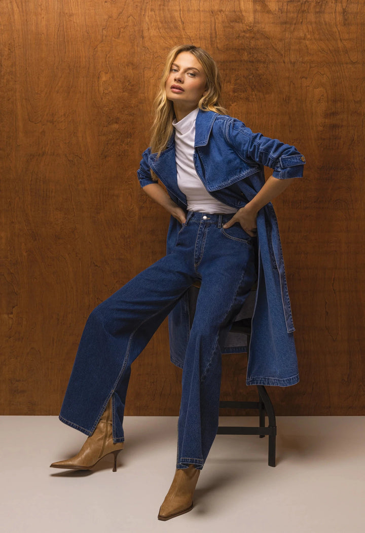 BANKS TRENCH COAT JACKET VELVET HEART 