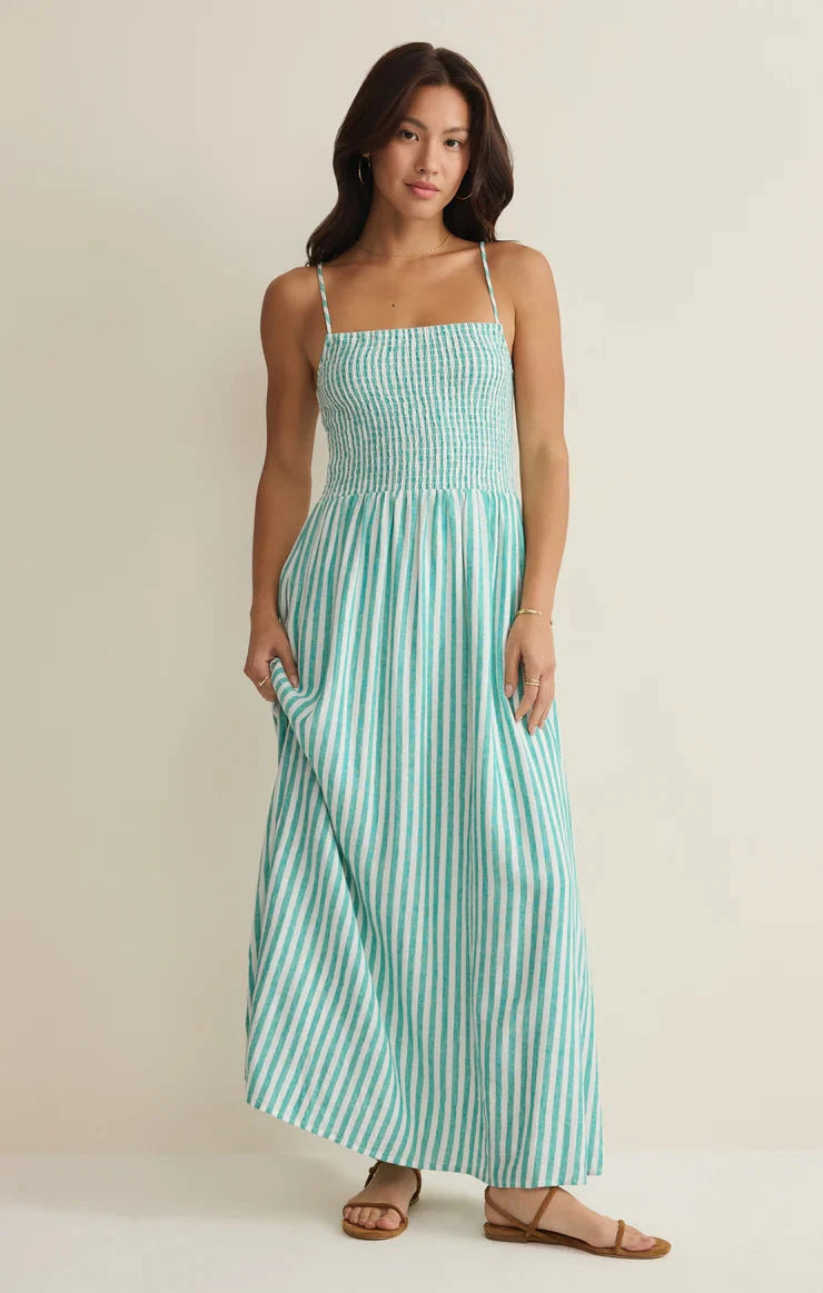 BAYSIDE STRIPE MAXI DRESS Dress Z SUPPLY 