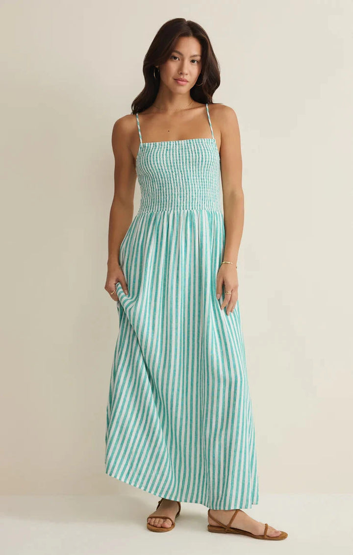 BAYSIDE STRIPE MAXI DRESS Dress Z SUPPLY 