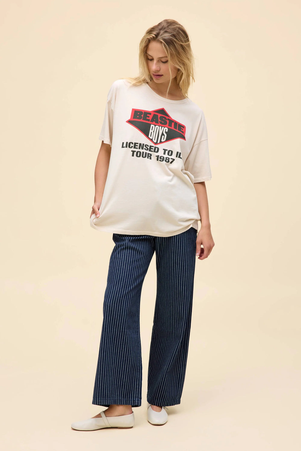 BEASTIE BOYS LICENSED TO ILL TOUR 1987 MERCH TEE T-Shirt DAYDREAMER 