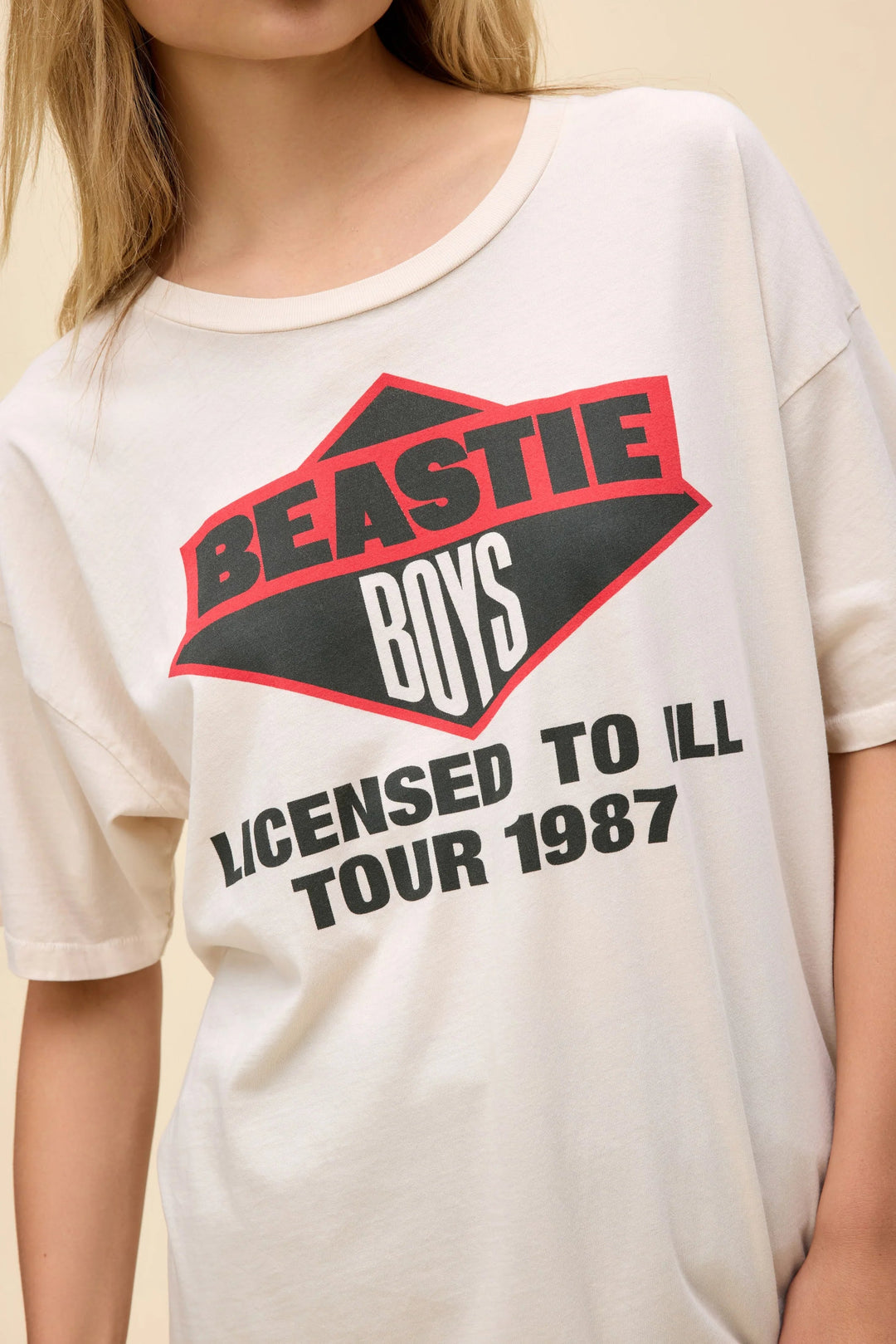 BEASTIE BOYS LICENSED TO ILL TOUR 1987 MERCH TEE T-Shirt DAYDREAMER 