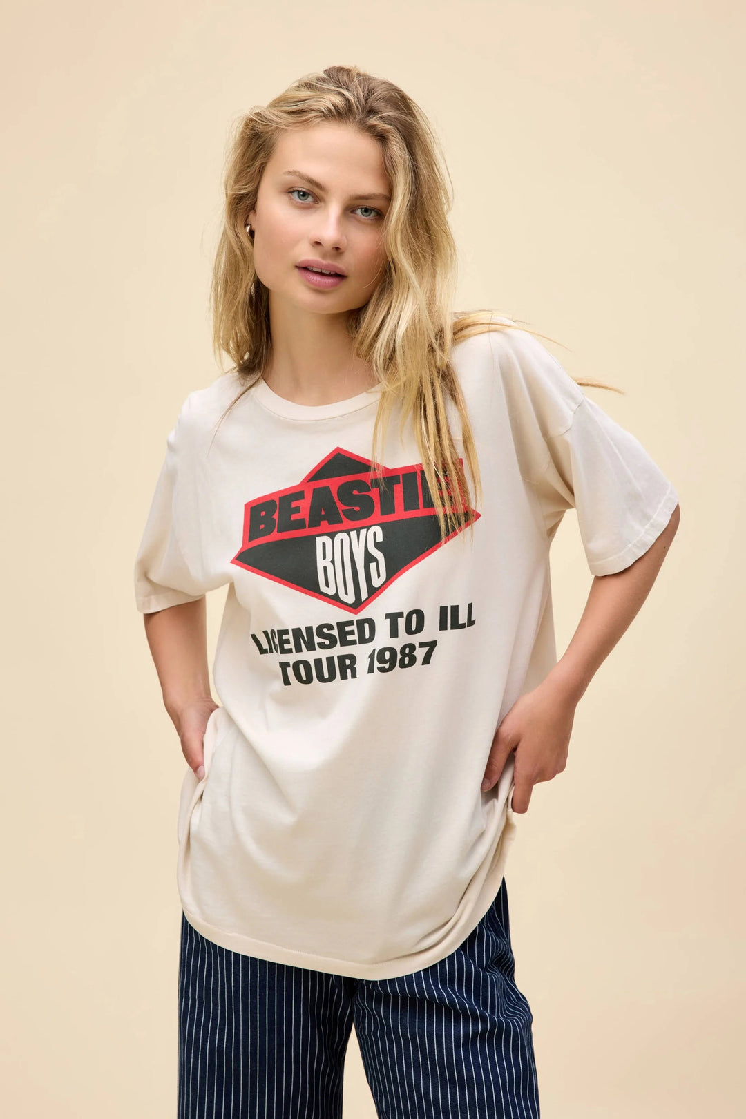BEASTIE BOYS LICENSED TO ILL TOUR 1987 MERCH TEE T-Shirt DAYDREAMER 