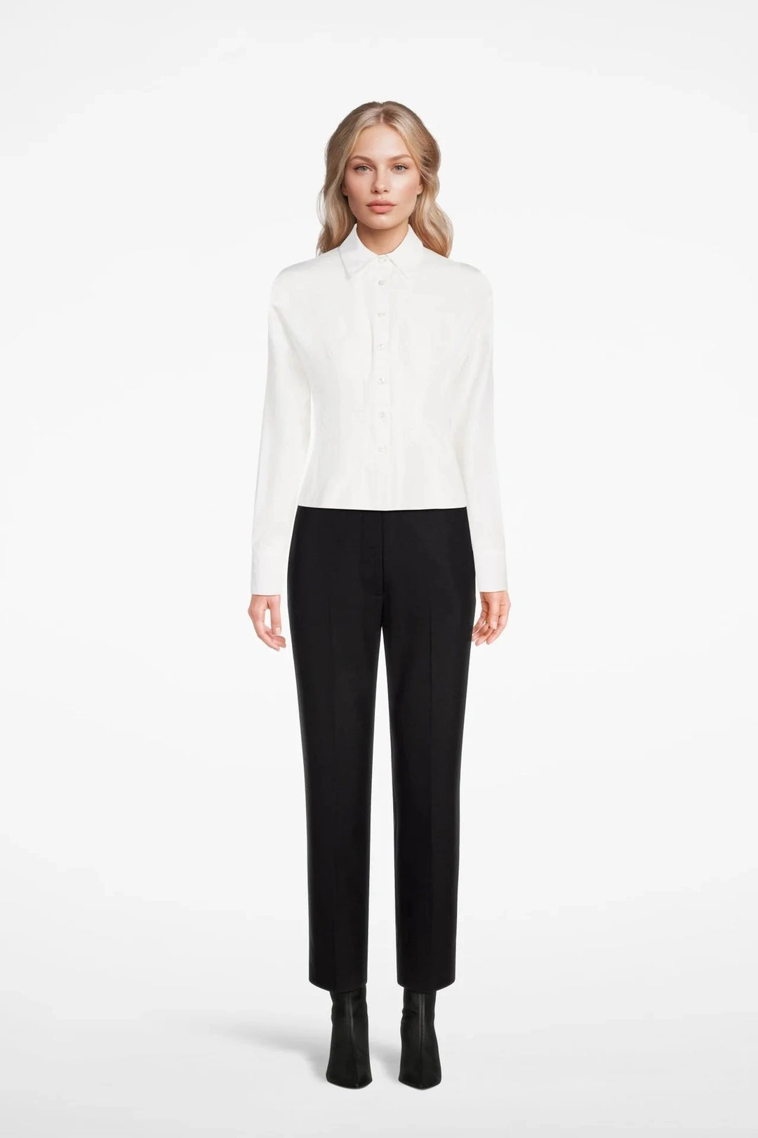 BELFAST CINCH WAIST SHIRT blouse PURE &amp; SIMPLE 