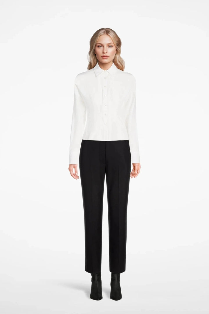 BELFAST CINCH WAIST SHIRT blouse PURE &amp; SIMPLE 