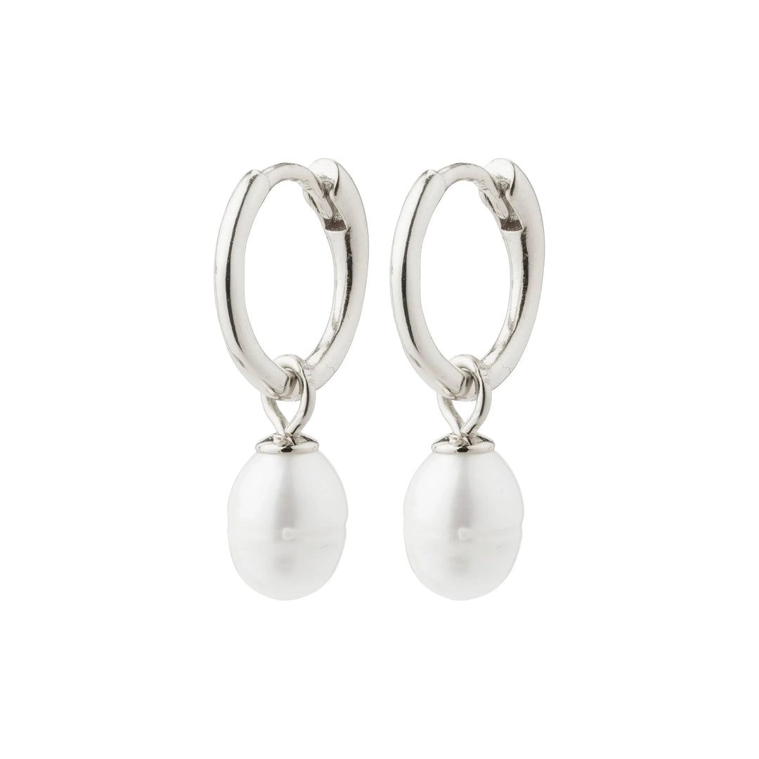 BERTHE HOOPS Jewelry PILGRIM SILVER PLATED 