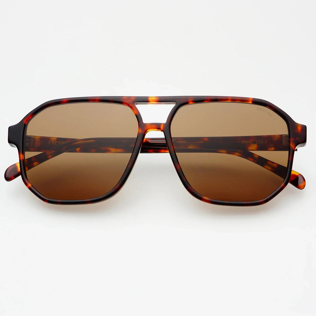 BILLIE ACCESSORIES FREYRS DARK TORTOISE/BROWN 