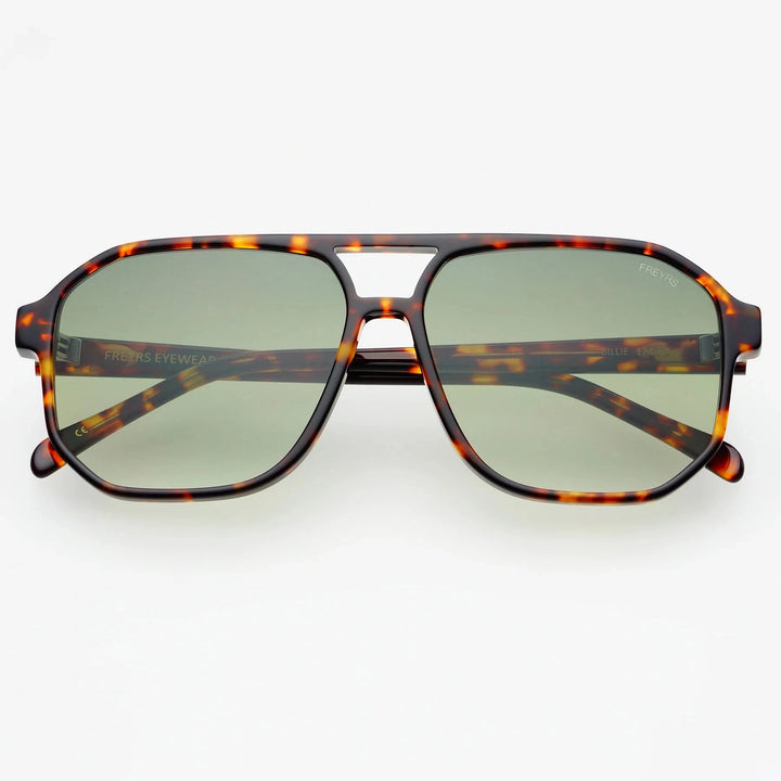 BILLIE ACCESSORIES FREYRS TORTOISE/GREEN 