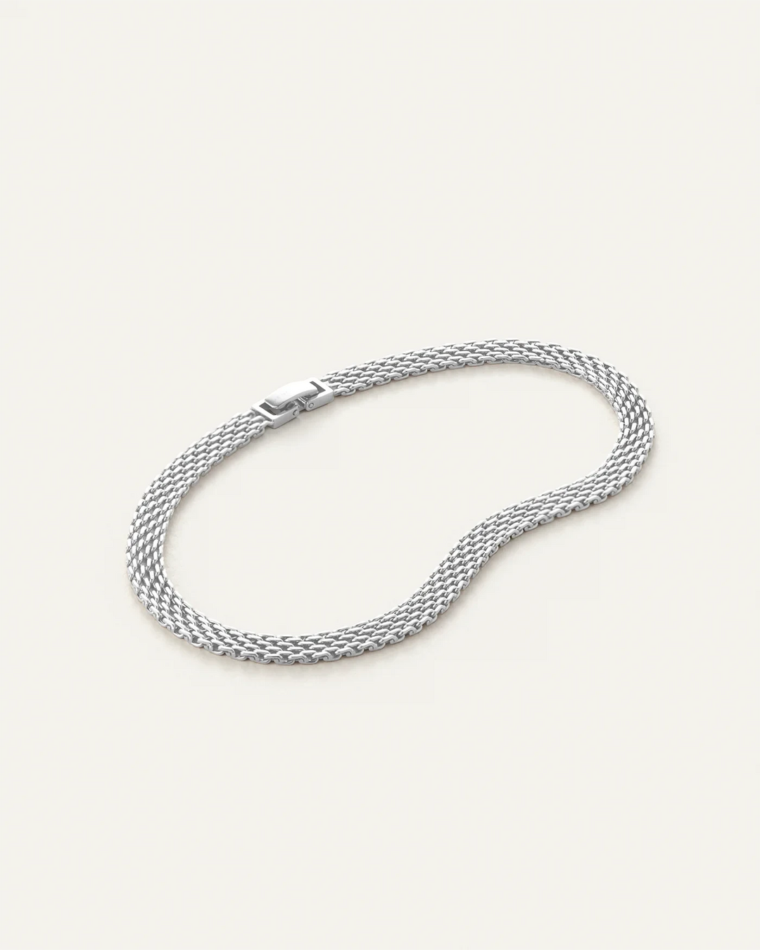 BLYTHE ANKLET Jewelry JENNY BIRD MEDIUM RHODIUM 
