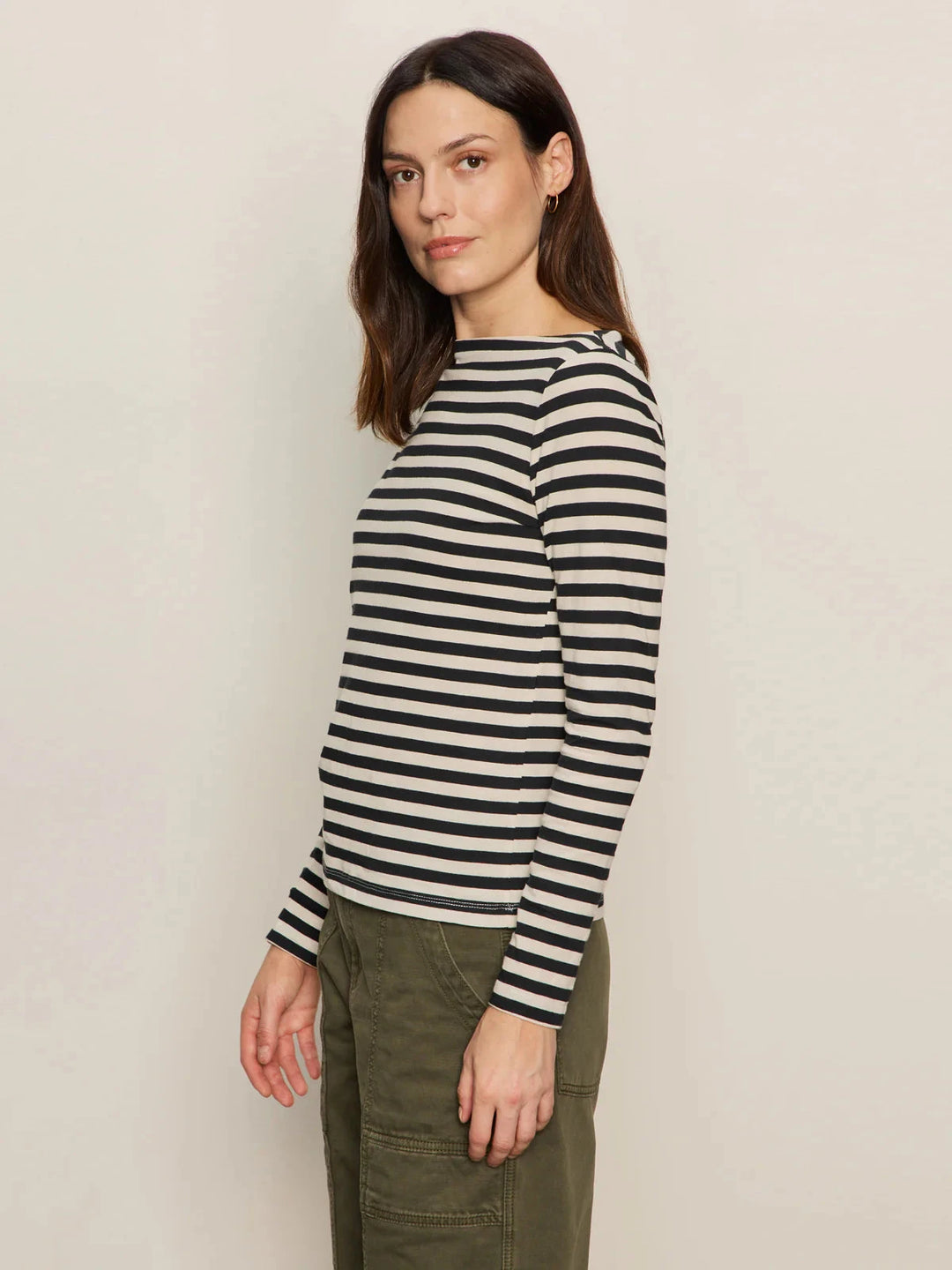 BOATNECK LONGSLEEVE TEE Top SANCTUARY 