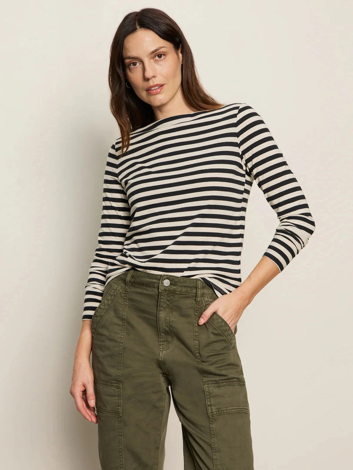 BOATNECK LONGSLEEVE TEE Top SANCTUARY 