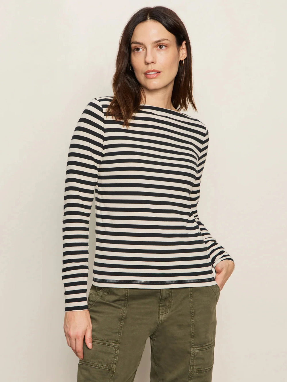 BOATNECK LONGSLEEVE TEE Top SANCTUARY 