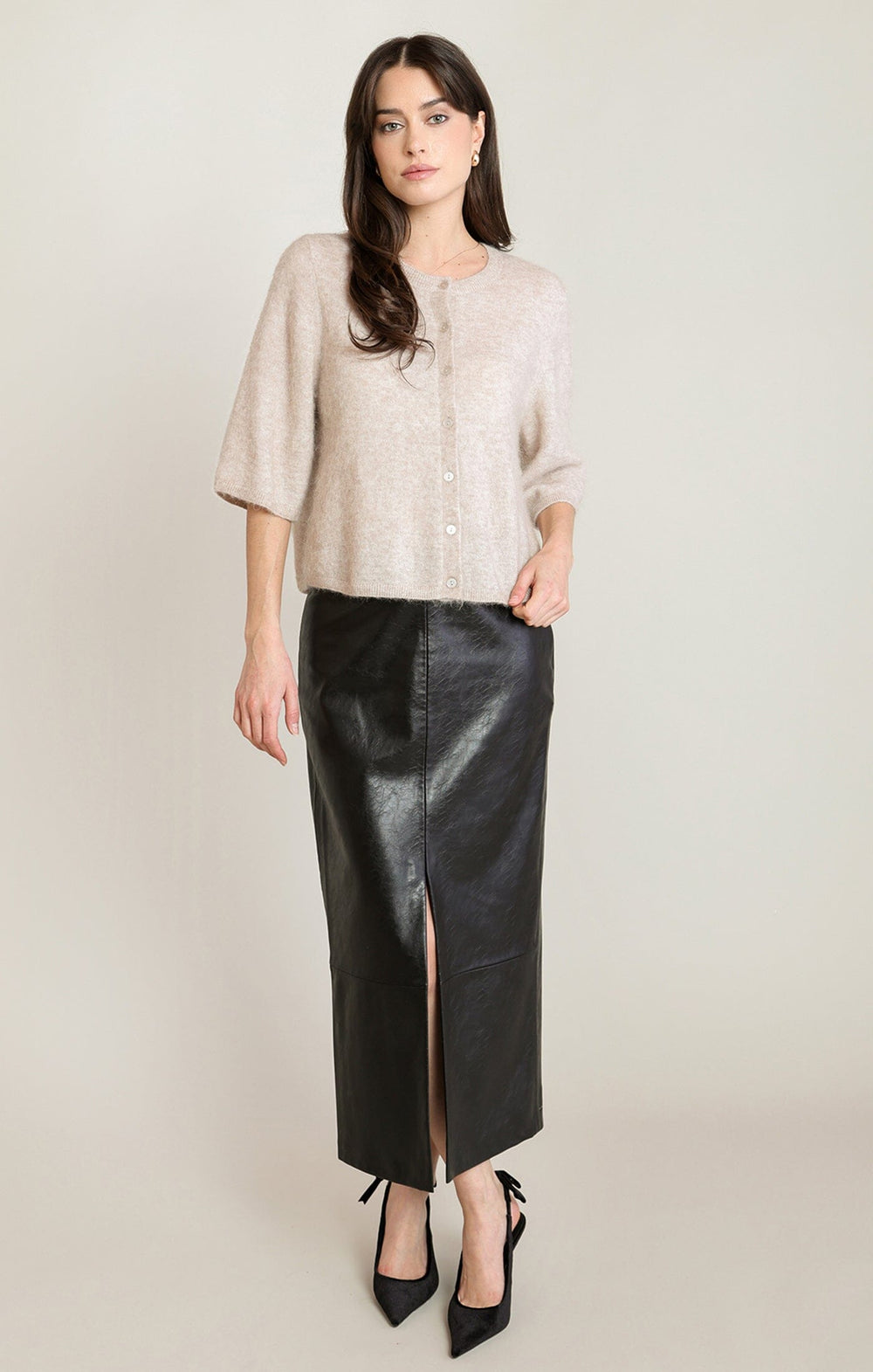 BONNIE TOP SWEATER BLACK TAPE 