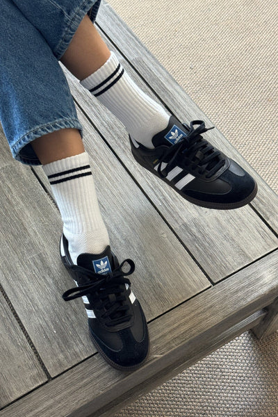 BOYFRIEND SOCKS - CLASSIC WHITE Socks LE BON SHOPPE 