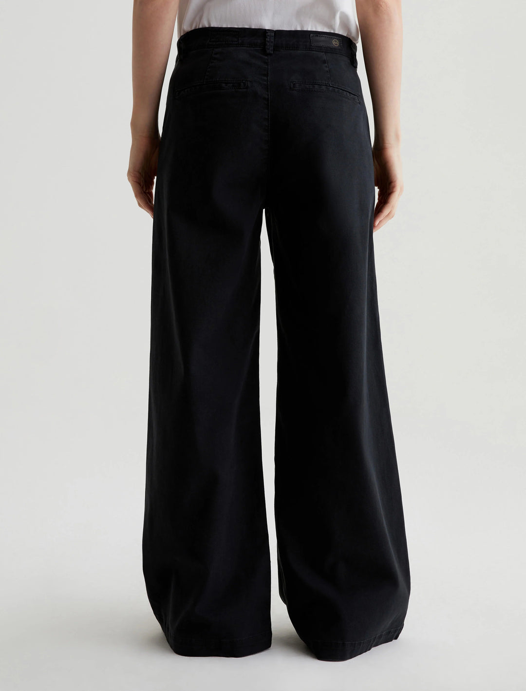 CADEN WIDE LEG - SULFUR BLACK Pants AG 