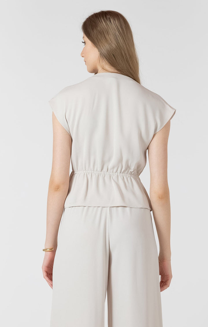 CAMILA TOP TOP BLACK TAPE 