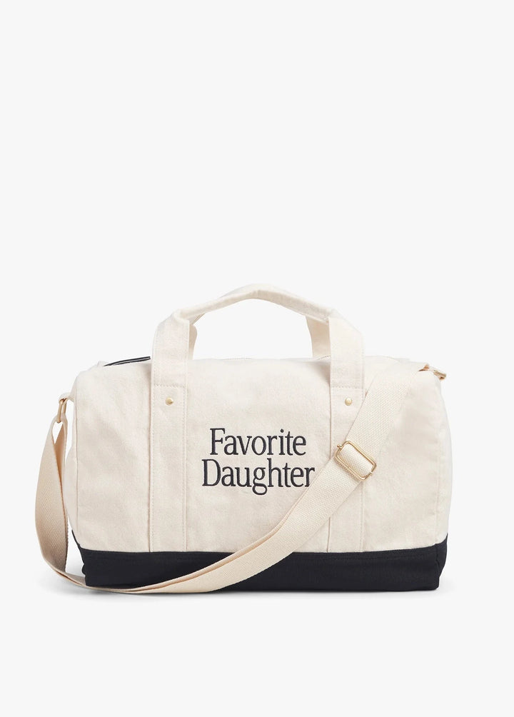 CANVAS DUFFLE BAG Purses FAVORITE DAUGHTER 