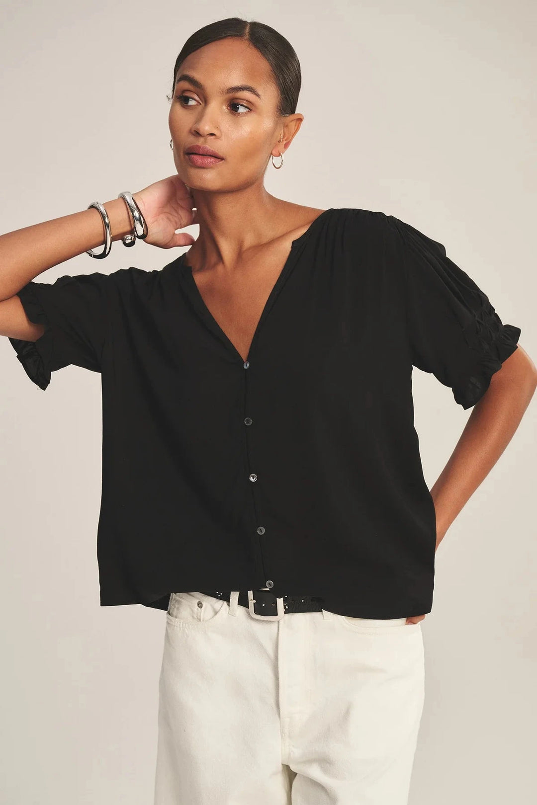 CARMELLA TOP blouse VELVET 
