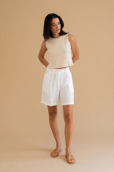 CARNEY TOP TOP MUS & BOMBON XS BEIGE 