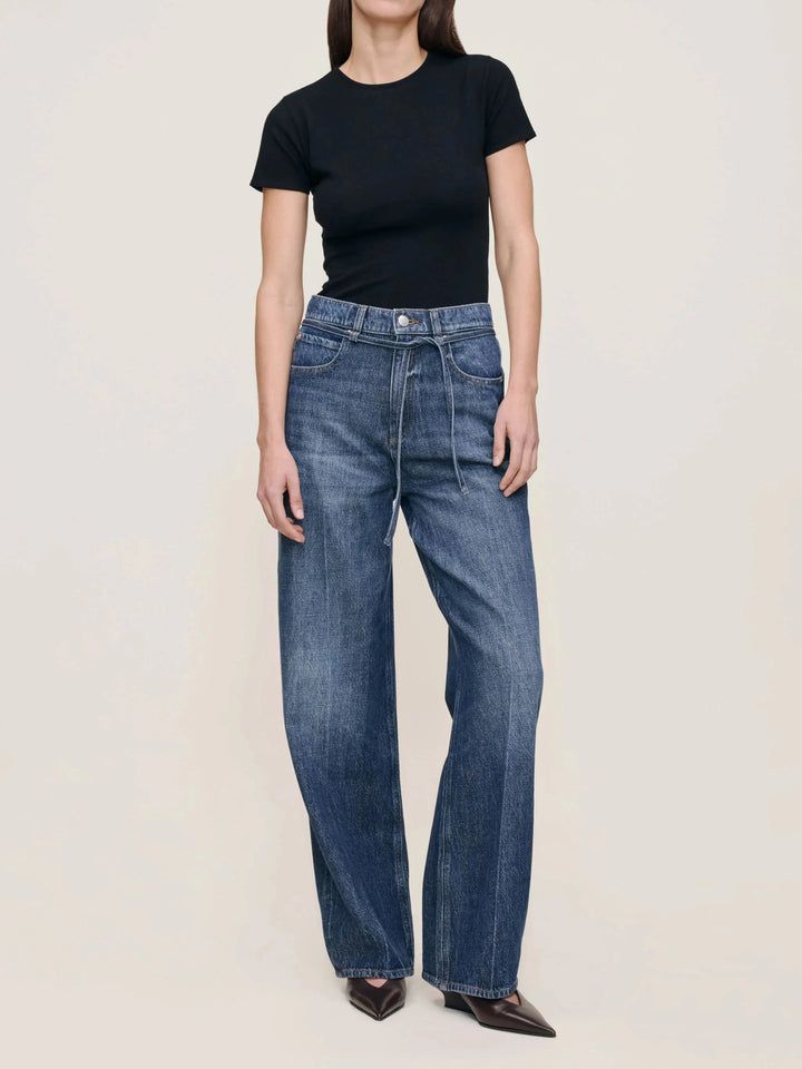 CASIE RELAXED WIDE LEG - SPACE BLUE DENIM DL1961 