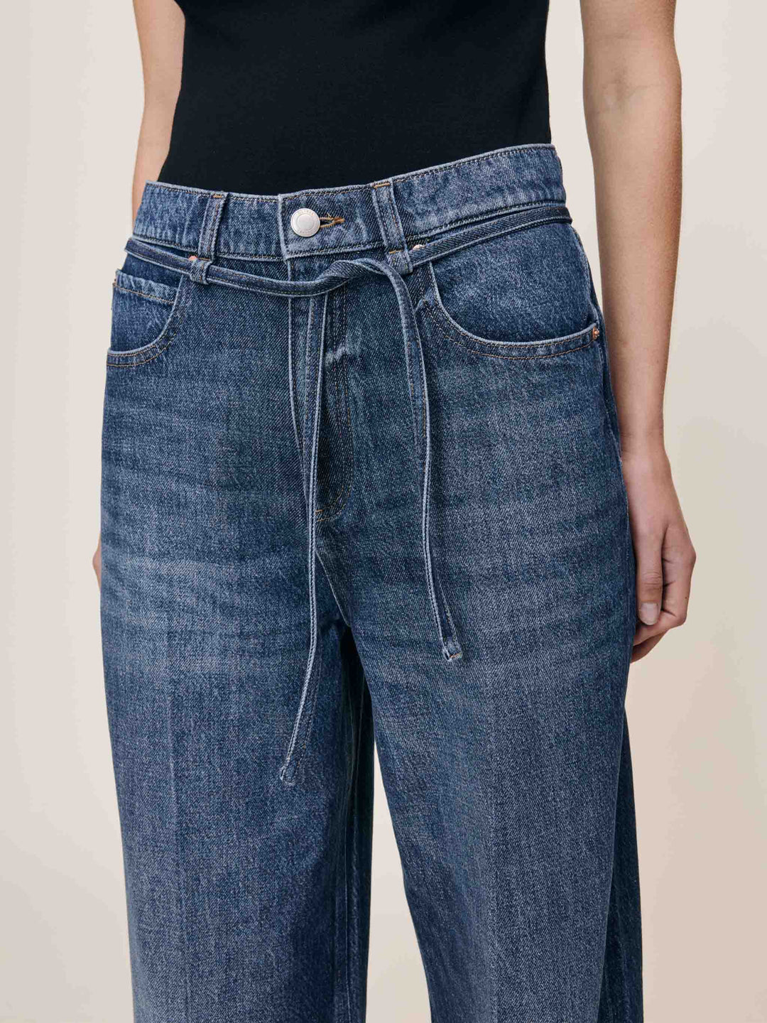 CASIE RELAXED WIDE LEG - SPACE BLUE DENIM DL1961 