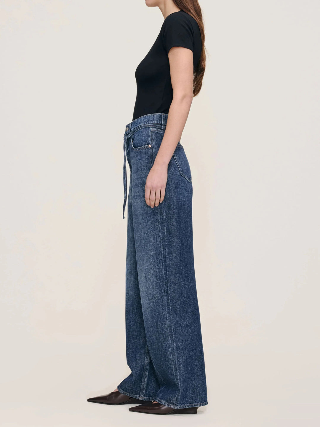 CASIE RELAXED WIDE LEG - SPACE BLUE DENIM DL1961 