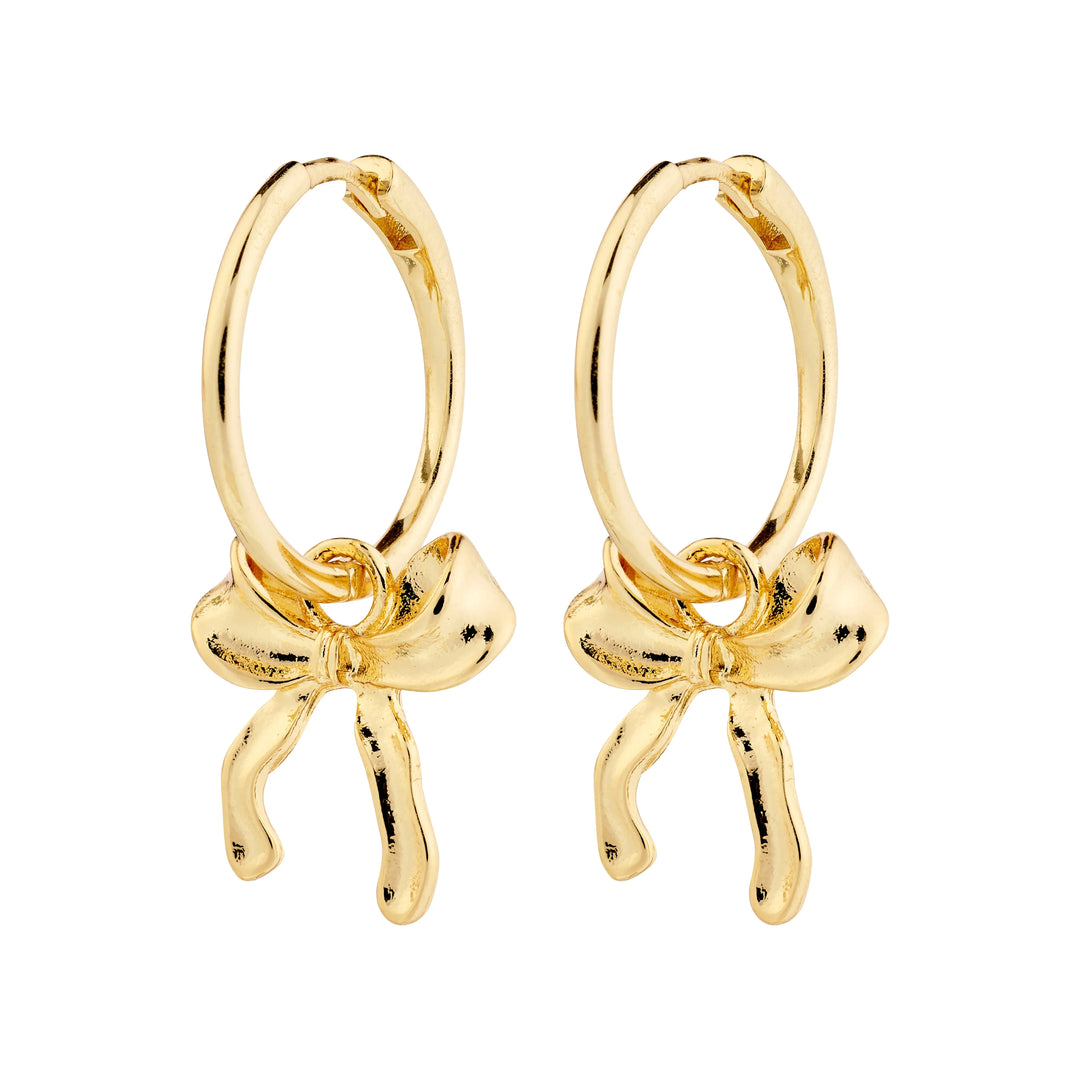 CASSIAN HOOPS Jewelry PILGRIM GOLD PLATED 