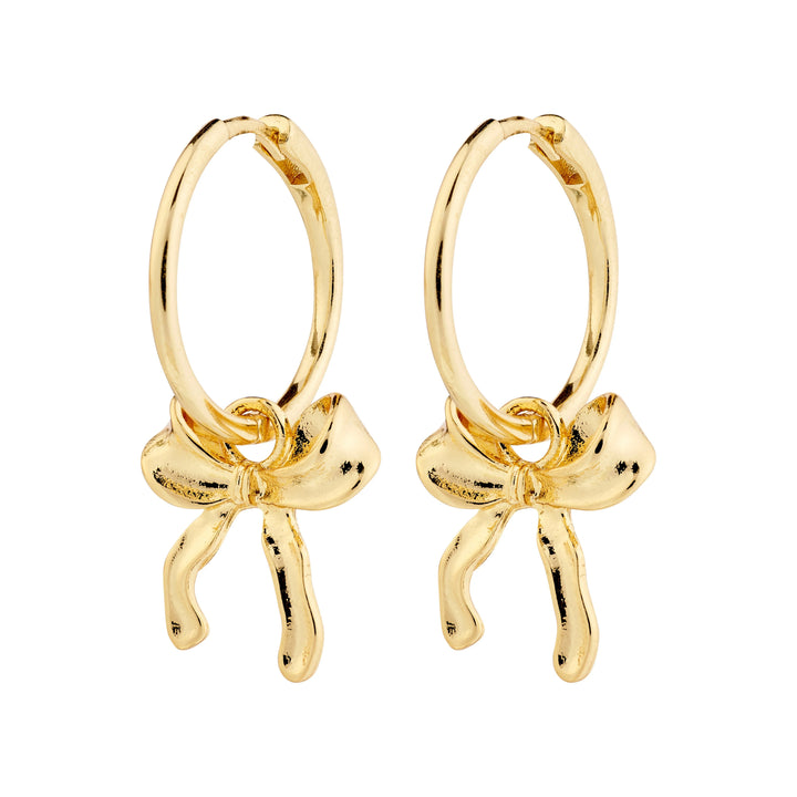 CASSIAN HOOPS Jewelry PILGRIM GOLD PLATED 