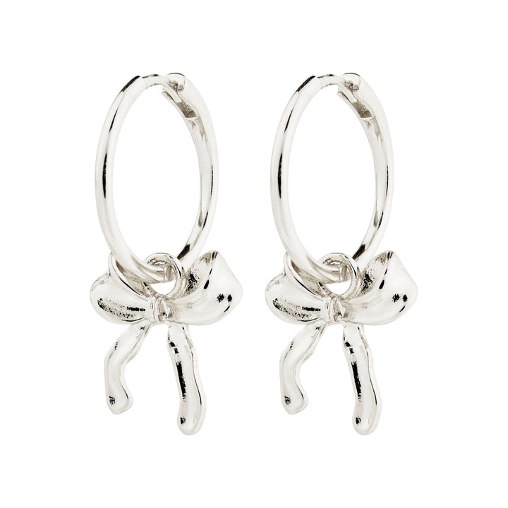 CASSIAN HOOPS Jewelry PILGRIM SILVER PLATED 