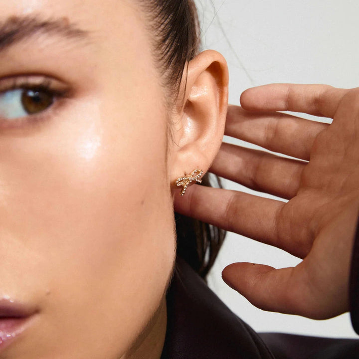 CATHARINA BOW EARRINGS Jewelry PILGRIM 