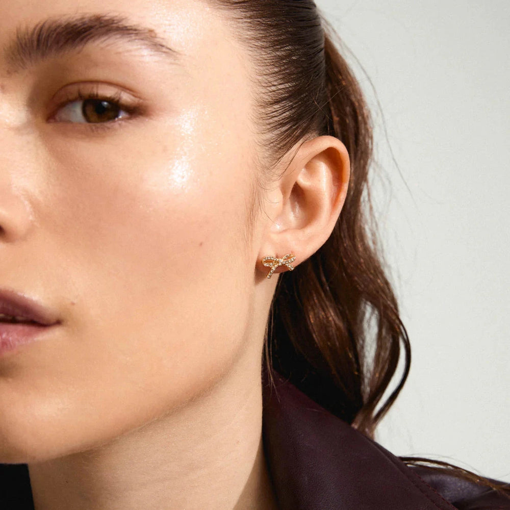 CATHARINA BOW EARRINGS Jewelry PILGRIM 