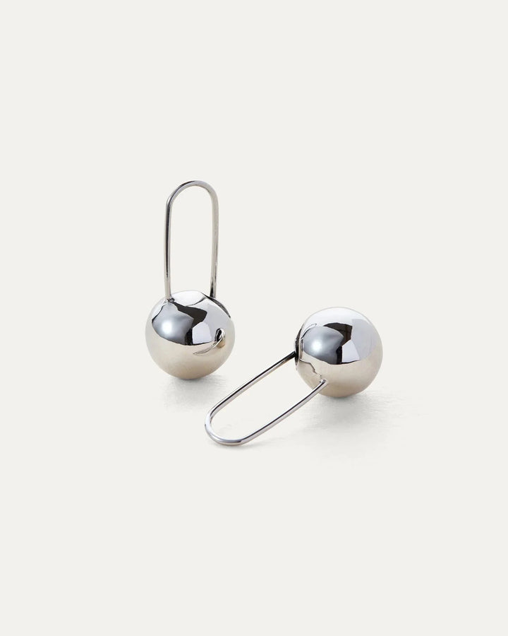 CELESTE EARRINGS Jewelry JENNY BIRD RHODIUM 