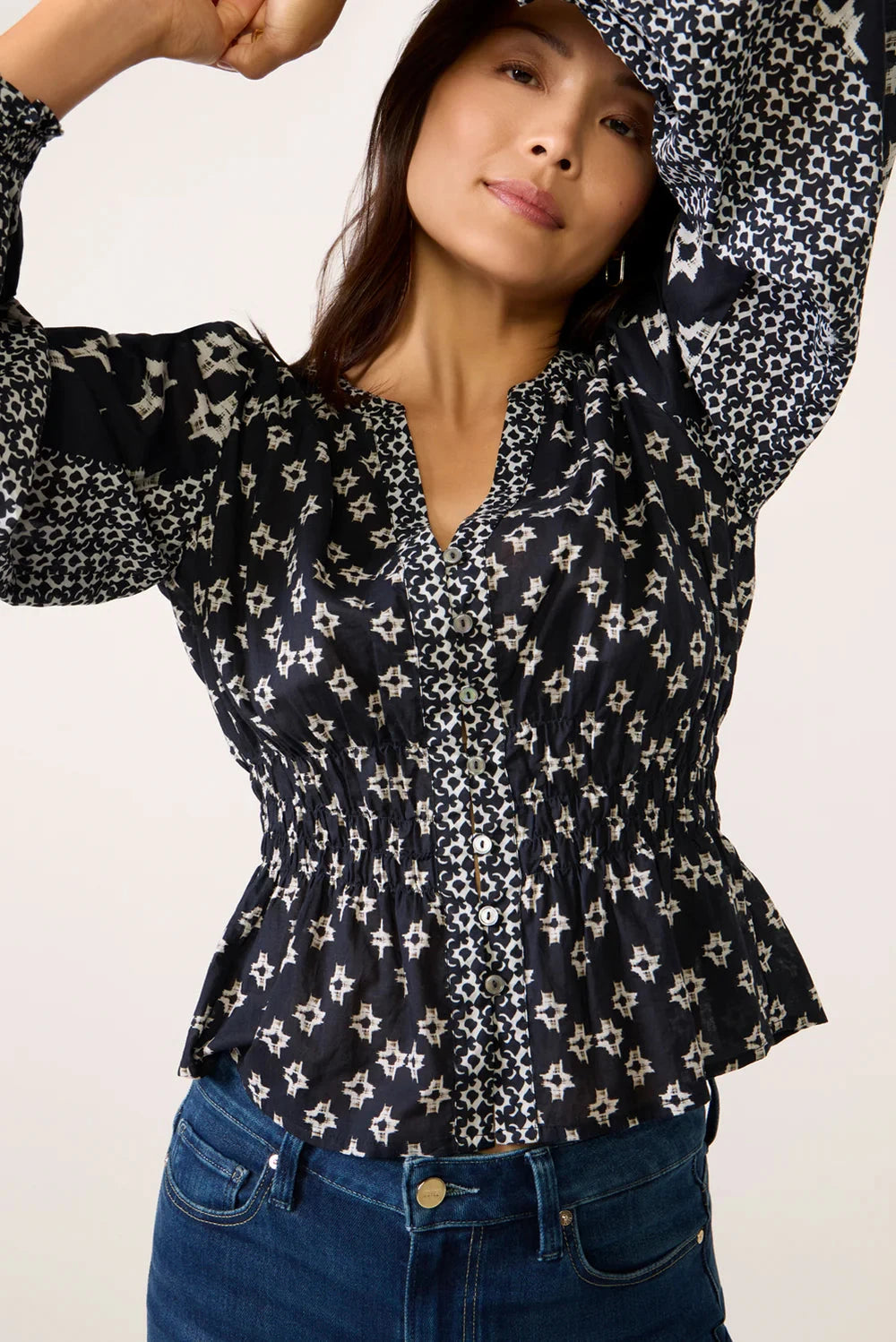 CHARLOTTE BLOUSE blouse VELVET 