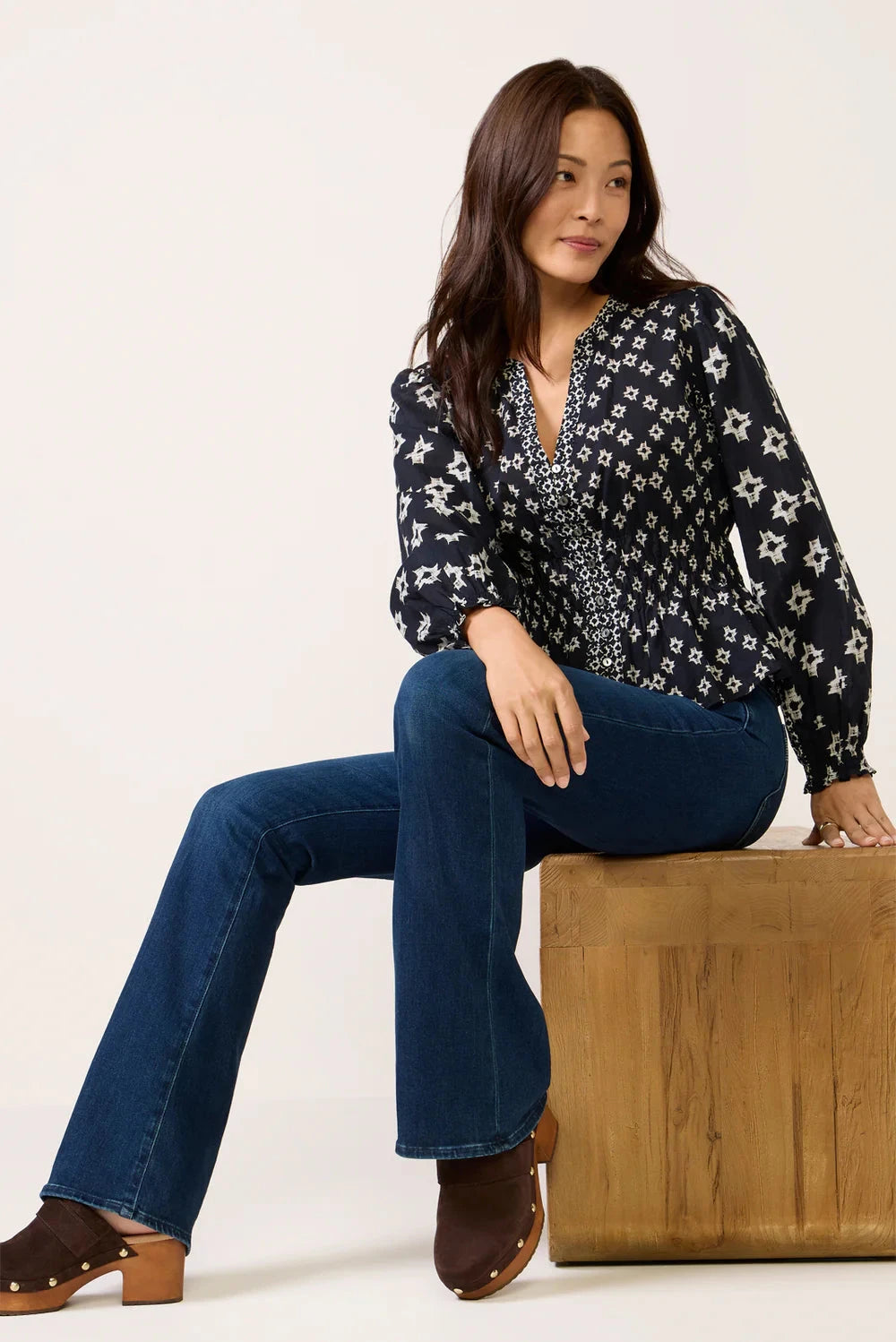 CHARLOTTE BLOUSE blouse VELVET 