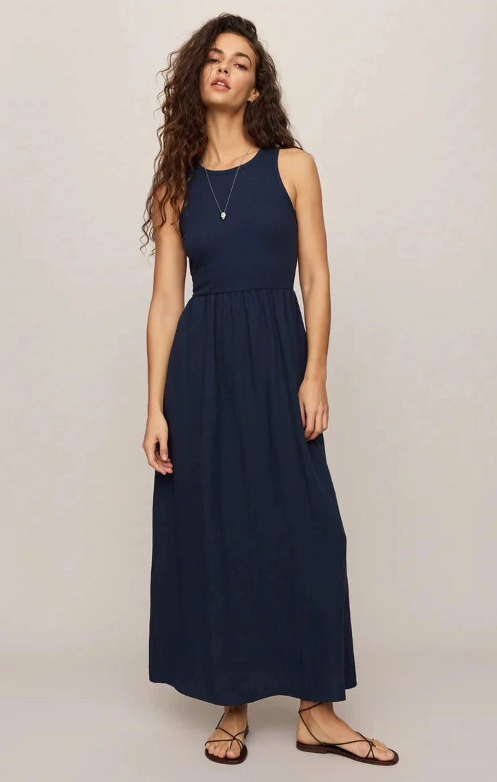 CHARLOTTE MIDI DRESS Dress Z SUPPLY XS ECLIPSE 