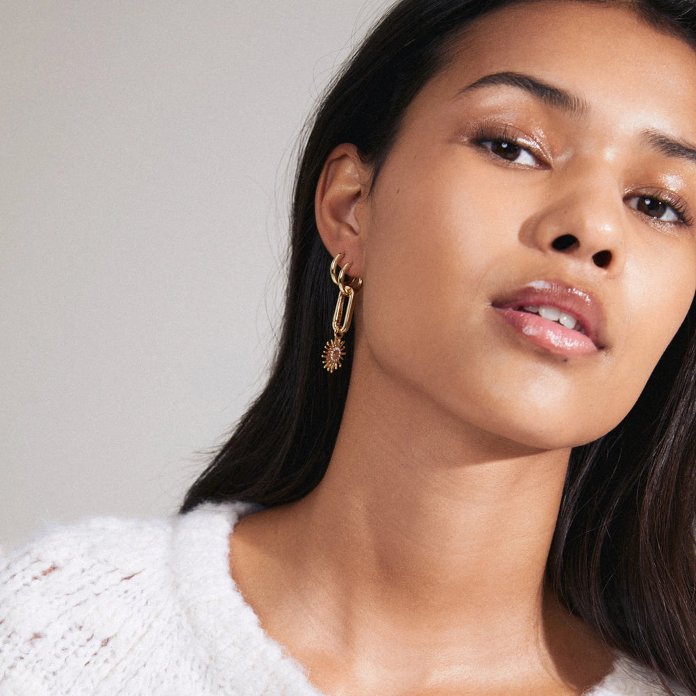 CHARM SMALL HOOPS Jewelry PILGRIM 