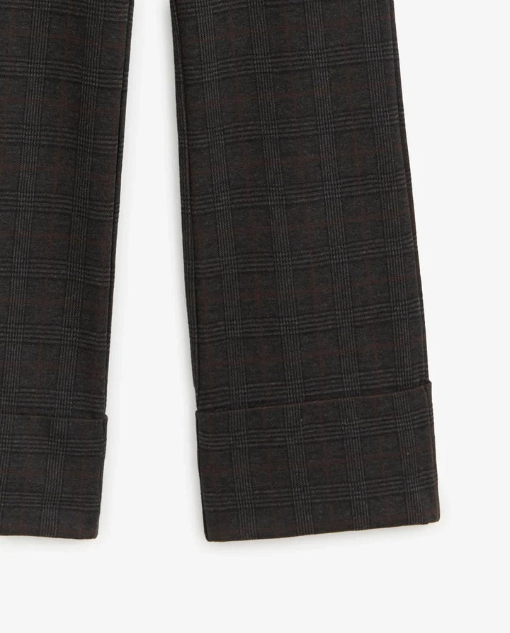 CHECK JACQUARD TROUSERS Pants YERSE 