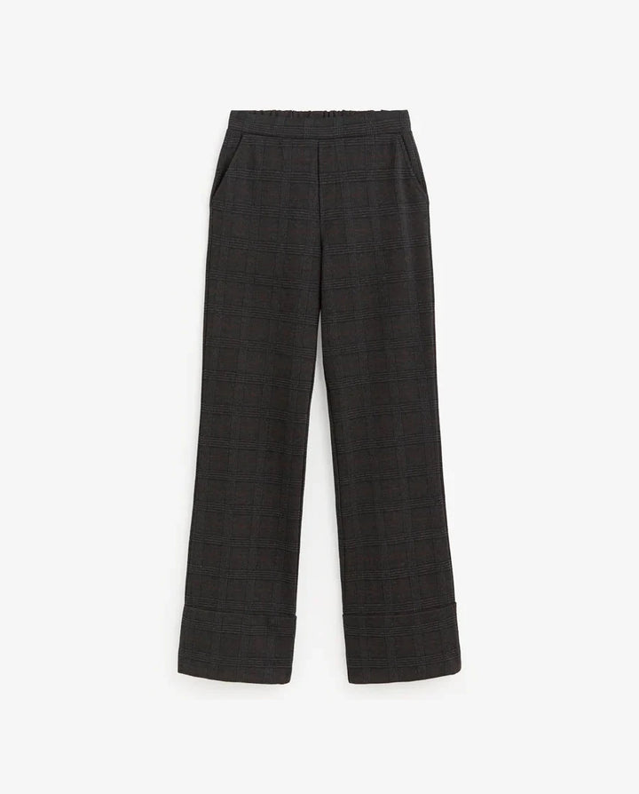 CHECK JACQUARD TROUSERS Pants YERSE 