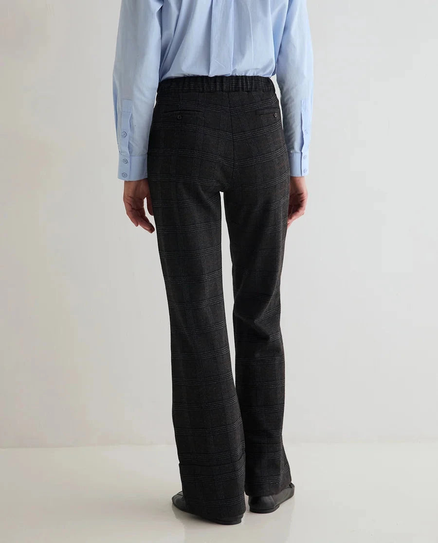 CHECK JACQUARD TROUSERS Pants YERSE 
