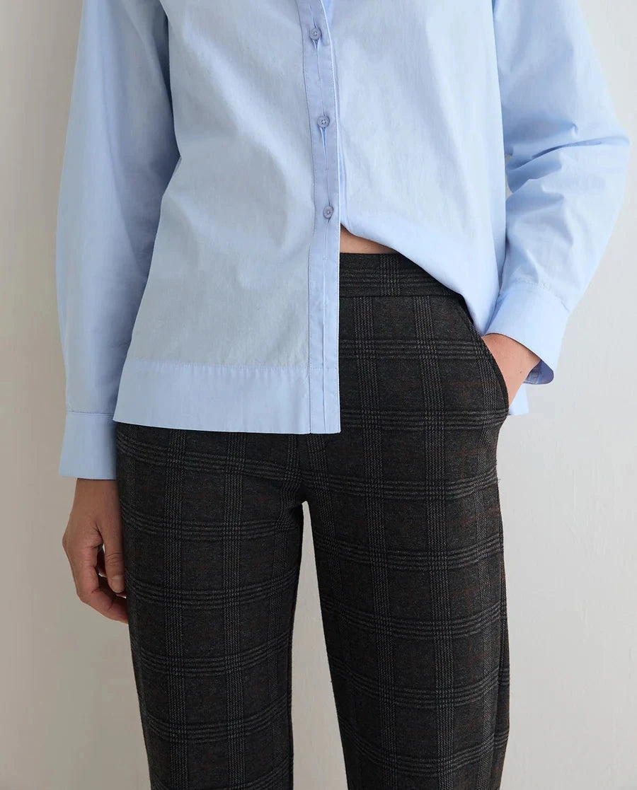 CHECK JACQUARD TROUSERS Pants YERSE 