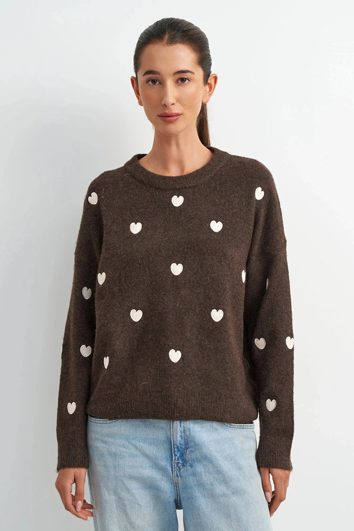 CHLOE SWEATER SWEATER ASTRID XS/S BROWN 