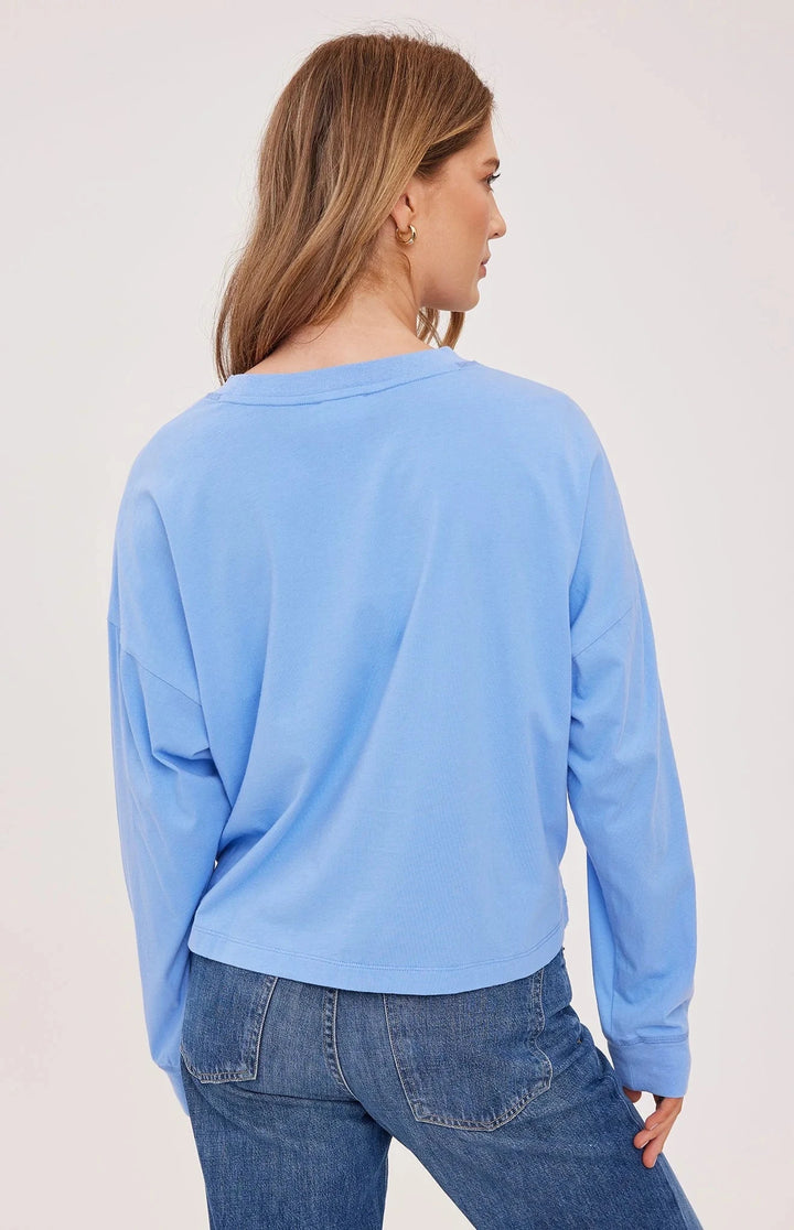 CHRISTY LONG SLEEVE TOP TOP GENTLE FAWN 