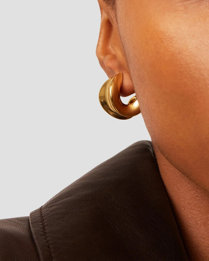 CHUNKY DOUNE HOOP Jewelry JENNY BIRD 
